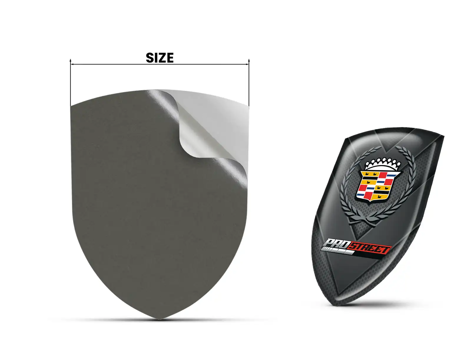 Cadillac Emblemaufkleber Pro Max Langlebig Stilvoll Design
